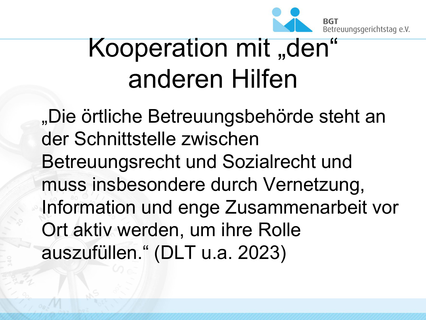 Prof. Brosey Quo Vadis - Zukunftsvision Betreuungsbehörde S.12